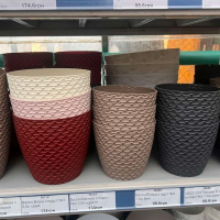 Вазон В'язка з підст №3 3,0л рожевий купить