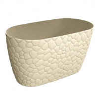 Вазон Elif Капітон балконний 4,25л бежевий купить