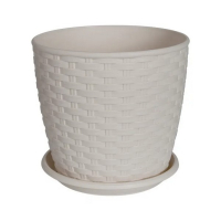 Горщик для квітів з підст Ротанг 30*27,5 