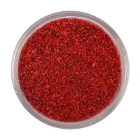 Пісок кольоровий вогненно-червоний 1-3,5 мм, 1 кг. купить