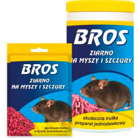 BROS Родентицидное средство Зерно от крыс и мышей купить