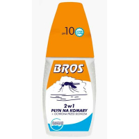 BROS 2в1 спрей від комарів + захист від сонця 10+ купить