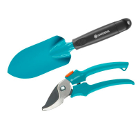 Комплект садових інструментів Gardena Classic (секатор 18 мм + совок 8 см) купить