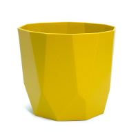 Вазон Elho B. for rock желтый, 16х15 см купить