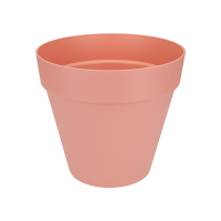 Вазон Loft Urban Round с гидросистемой, 30х26 см персиковый купить