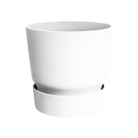 Горщик Elho greenville round 16см білий (Outlet) купить