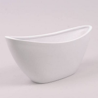 Кашпо Човен крихта біла 2,5л купить