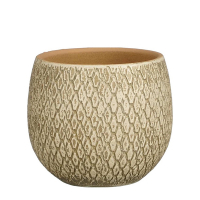 Кашпо Edelman Enrique Madeira pot round 18 см кремовий купить