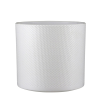 Кашпо Edelman Era pot round рельефний 28 cм белый купить