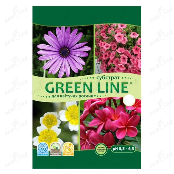 Для цветущих растений, 5л (Green Line) купить 