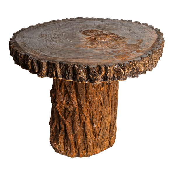 Стол бетонный с текстурой дерева Tavalo купить 