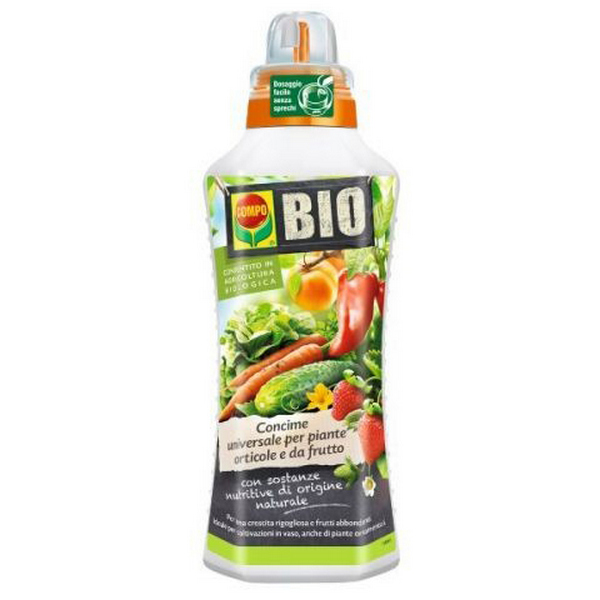 Жидкое удобрение для фруктовых и овощных культур (Compo Bio) купить 