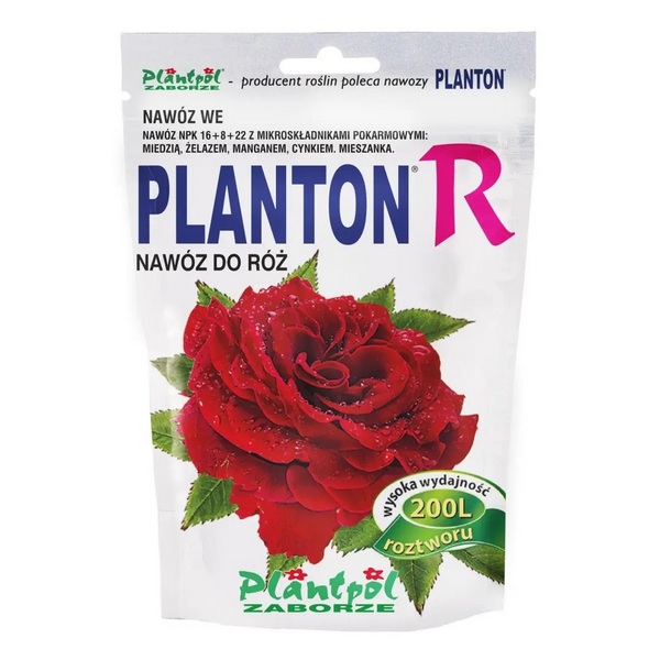Минудобрение для роз Planton R 200г купить 
