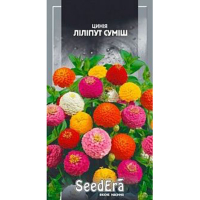 Цинния Лилипут смесь Seedera, 0,5 г купить