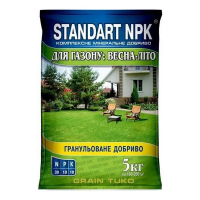 Комплексне мінеральне добриво для газону весна-літо 5кг Standart NPK купить