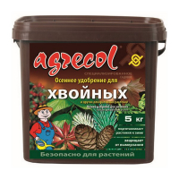 Удобрение АГРЕКОЛ Осеннее д/хвойных растений 5кг купить