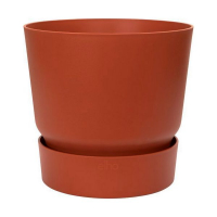 Вазон Elho greenville round 40 см коричневый цены в магазине Ваш Сад Вазон Elho greenville round 40 см коричневый купить