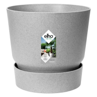 Вазон Elho greenville round 47 см светлый гранит купить