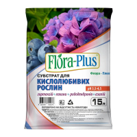 Субстрат для кислолюбивых растений Flora Plus, 15л купить