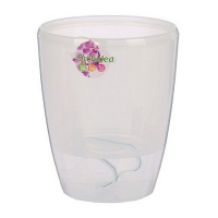 Вазон Ezra Santino Orchidea Twin 2л, прозрачный купить