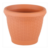 Горщик Wire 3,3 л терракотовий Serinova купить