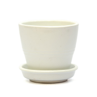 Вазон Ведро №5 крошка белая купить