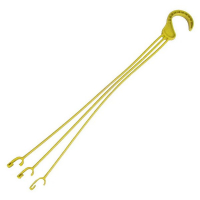 Підвіс для горщика Лотос жовтий купить